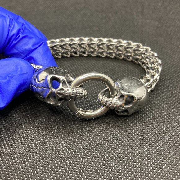 Punk Biker Skull Bracelet